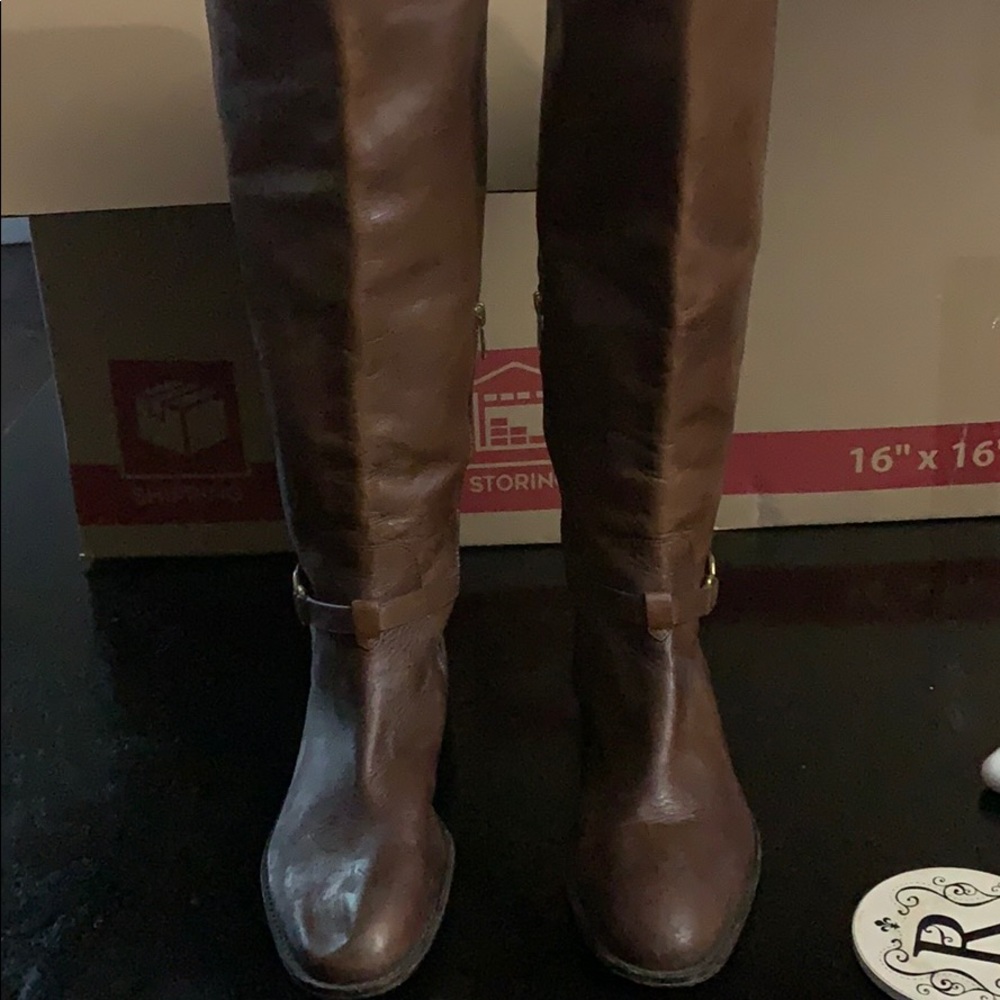 Slightly Worn Coach Boots